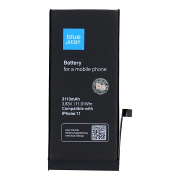 Akkumulátor iPhone 11 3110 mAh Blue Star HQ készülékhez