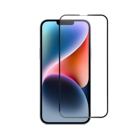 Tempered glass to iPhone 13 PRO MAX /14 PLUS (full glue) Blue Star 5D black