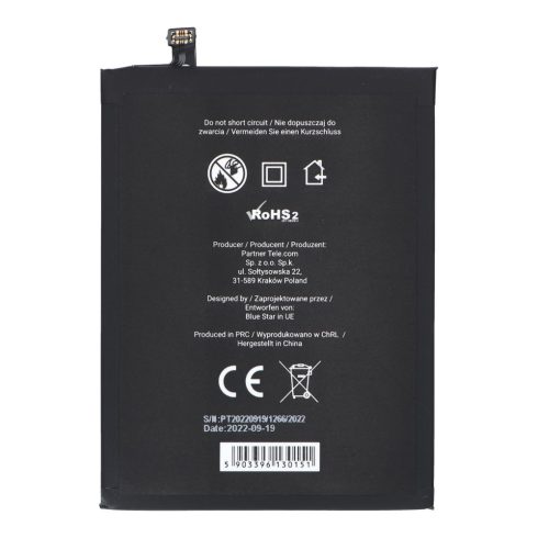Xiaomi Redmi Note 8 / Note 8T / Redmi 7 (BN46) akkumulátor 4000 mAh Blue Star