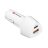   Autós töltő Forcell F-Energy Carbon USB C + USB A QC3.0 PD 3A 38W CC50-1A1C fehér