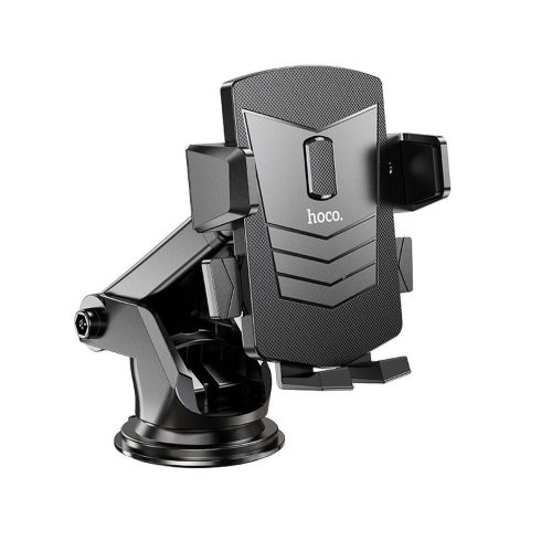 Autótelefon mappa Hoco szélvédő / műszerfal CA83 fekete
