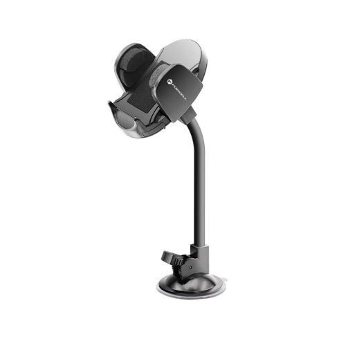 FORCELL F-GRIP ovális 17 cm-es autós tartó szélvédőhöz / műszerfalhoz / légtelenítőhöz fekete