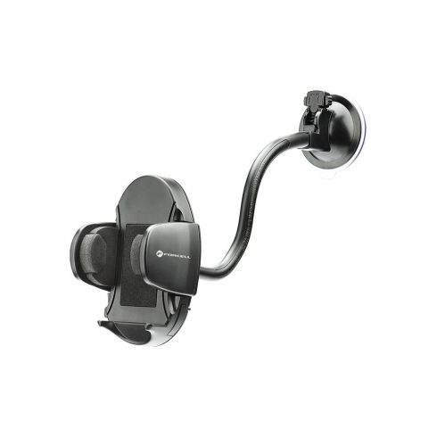 FORCELL F-GRIP ovális 27 cm-es autós tartó szélvédőre / műszerfalra / légtelenítőre fekete