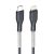 Cable USB C to Lightning Forcell F-Energy PD 3A 27W Carbon 1 m CB-01C black