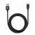 Cable USB A to USB C Forcell F-Energy QC3.0 3A Tube 1 m C398 black