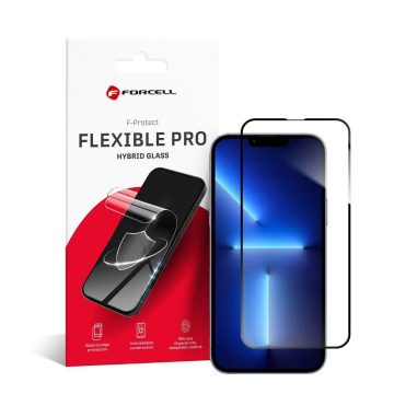   Forcell Flexible Nano Glass 5D iPhone 13 Pro Max/14 Plus fekete