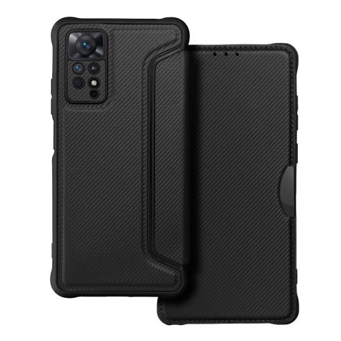 RAZOR könyv XIAOMI Redmi Note 11 Pro / 11 Pro 5G fekete készülékhez
