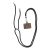 SWING (6mm) Telefon zsinór, Telefon medál állítható hosszúsággal / zsinór hossza 165cm (max. 82,5cm hurokban) / vállon vagy nyakon - fekete