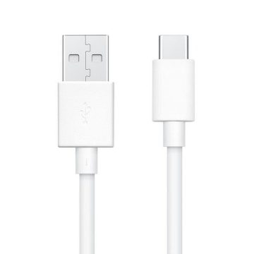   Eredeti OPPO kábel USB A - C típusú 3A DL143 1 m fehér ömlesztett