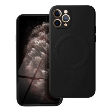   SILICONE MAG COVER case compatible with MagSafe for IPHONE 11 Pro black