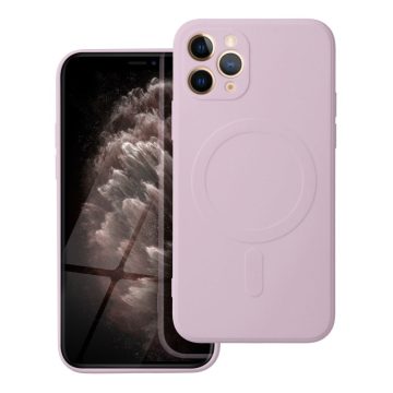   SILICONE MAG COVER case compatible with MagSafe for IPHONE 11 Pro pink