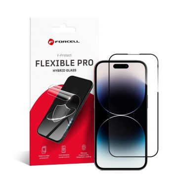 Forcell Flexible Nano Glass 5D iPhone 14 Pro fekete