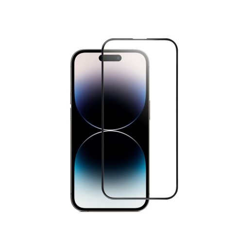 Tempered glass to iPhone 14 PRO (full glue) Blue Star 5D black