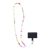 PIXIE telefon zsinór, telefon medál / vezeték hossza 68 cm (34 cm a hurokban) / nyakon - csillagok