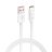   Cable USB A to USB C Forcell F-Energy QC4.0 3A 66W 1 m C336 white