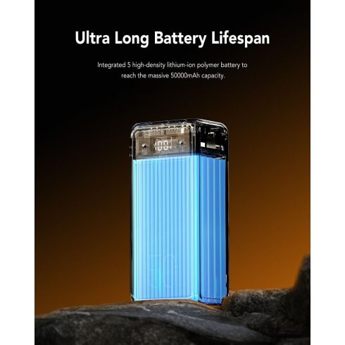 Powerbank Veger Tank Lite (W5001) PD QC3.0 5A 22,5W 50000 mAh black