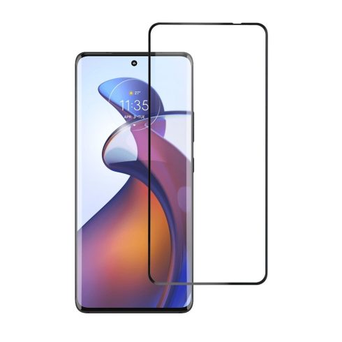 Edzett üveg Motorola Edge 30 FUSION Blue Star 5D fekete színhez
