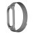 FÉM szíj XIAOMI Mi Band 5/6 ezüsthöz (02)