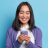 ROAR LUNA tok SAMSUNG A14 5G Purple telefonhoz