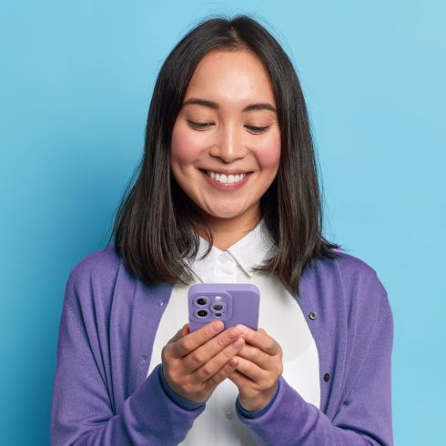 ROAR LUNA tok SAMSUNG A14 5G Purple telefonhoz