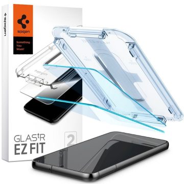   SPIGEN edzett üveg GLAS.TR ”EZ FIT” 2 db SAMSUNG S23 átlátszóhoz