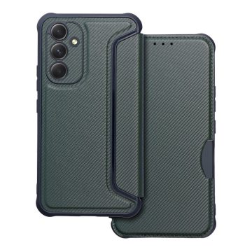 RAZOR Könyv SAMSUNG A54 5G sötétzöld