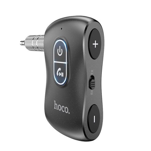 Autós adó bluetooth Hoco Jack 3,5 mm E73 PRO fekete