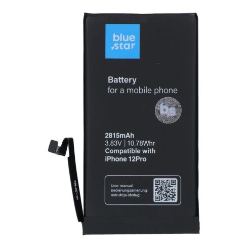 Akkumulátor iPhone 12 / 12 PRO 2815 mAh Blue Star HQ készülékhez