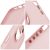 Case for Samsung A54 5G Frame powder pink