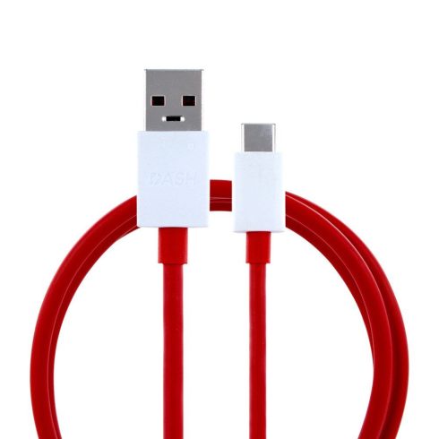 Eredeti ONEPLUS kábel USB A - C típusú 4A D301 1 m vörös ömlesztett