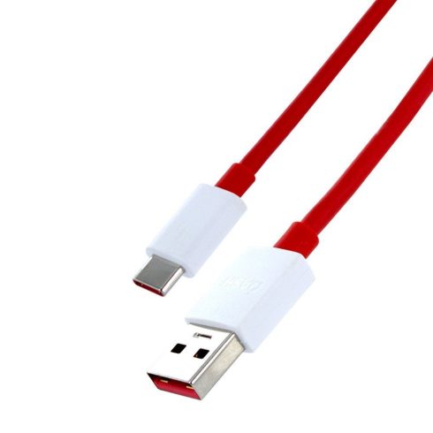 Eredeti ONEPLUS kábel USB A - C típusú 4A D301 1 m vörös ömlesztett
