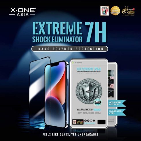 X-ONE Extreme Shock Eliminator 4. gen. - iPhone 14 Pro/15 készülékhez