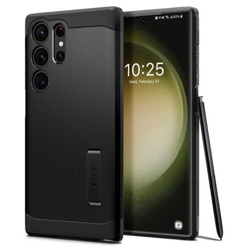 SPIGEN tok TOUGH ARMOR SAMSUNG S23 Ultra fekete