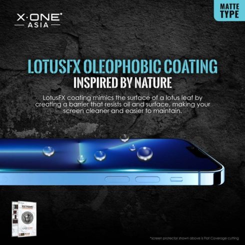 X-ONE Extreme Shock Eliminator 4. gen. (Matte sorozat) - iPhone 14 Pro Max/15 Plus készülékhez