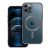 Case for iPhone 12 PRO Electro Mag Cover compatible with MagSafe black