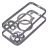   Case for iPhone 12 PRO Electro Mag Cover compatible with MagSafe black
