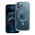 Case for iPhone 12 PRO MAX Electro Mag Cover compatible with MagSafe blue
