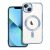 Case for iPhone 13 Electro Mag Cover compatible with MagSafe blue