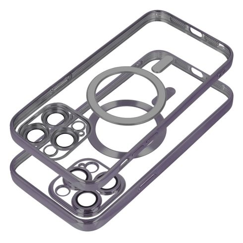 Case for iPhone 13 Electro Mag Cover compatible with MagSafe black