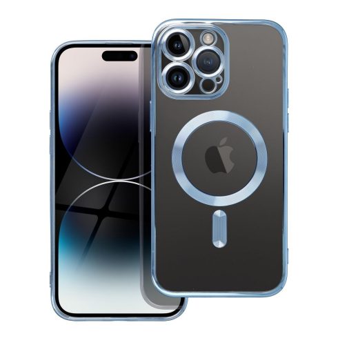 Case for iPhone 13 PRO Electro Mag Cover compatible with MagSafe blue