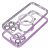 Case for iPhone 13 PRO MAX Electro Mag Cover compatible with MagSafe purple