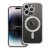 Case for iPhone 14 PRO Electro Mag Cover compatible with MagSafe silver