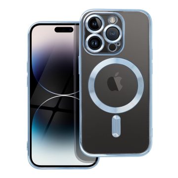   Tok iPhone 14 PRO Electro Mag Coverhez, amely kompatibilis a MagSafe kék színnel