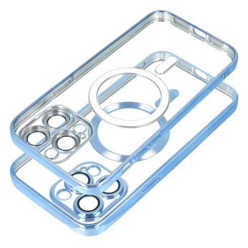 Tok iPhone 14 PRO Electro Mag Coverhez, amely kompatibilis a MagSafe kék színnel