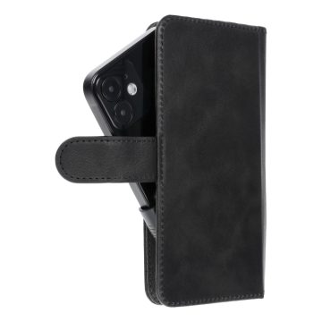   Univerzális könyves tok COMMON S size IPHONE 12 / 13 / SAMSUNG S6 / A5 2016 / XCOVER 4 / S22 / HUAWEI P8 2017 fekete