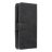   Univerzális könyves tok COMMON S size IPHONE 12 / 13 / SAMSUNG S6 / A5 2016 / XCOVER 4 / S22 / HUAWEI P8 2017 fekete