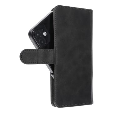   Univerzális könyves tok COMMON M méret SAMSUNG S21 / NOTE / NOTE 2 / NOTE 3 / S10 / HUAWEI P30 Lite / P9 / P9 Lite / SONY XPERIA Z3 / Z4 / Z5 fekete