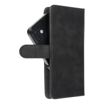   Univerzális könyves tok COMMON L méret IPHONE 6 PLUS / 7 PLUS / 8 PLUS / XS MAX / 11 PRO MAX / SAMSUNG S20 FE / S21 FE / S10 PLUS / A10 / A32 / A54 / XIAOMI 12 LITE / HUAWEI P30 PRO fekete