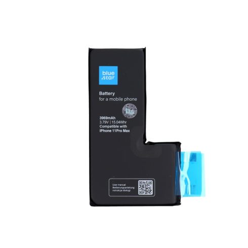 BMS nélküli akkumulátor iPhone 11 PRO MAX 3969 mAh Blue Star HQ készülékhez