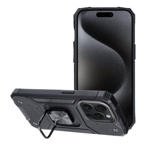 Fekete tok iPhone 15 PRO Nitro készülékhez